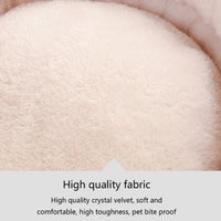 HKM-6448829 Cozy Plush Dog Bed Mat for Winter - Soft Warm Cushion with Non-Skid Bottom, Perfect for Pets