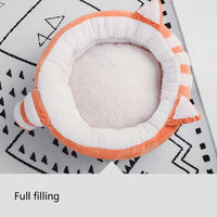 HKM-6448829 Cozy Plush Dog Bed Mat for Winter - Soft Warm Cushion with Non-Skid Bottom, Perfect for Pets