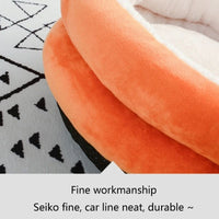 HKM-6448829 Cozy Plush Dog Bed Mat for Winter - Soft Warm Cushion with Non-Skid Bottom, Perfect for Pets