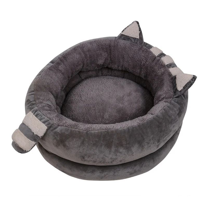 HKM-6448829 Cozy Plush Dog Bed Mat for Winter - Soft Warm Cushion with Non-Skid Bottom, Perfect for Pets