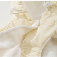 HKM-6449341 Warm Winter Bow Tie Vest for Small Dogs and Cats - Cozy and Stylish Pet Jacket