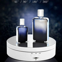 HKM-644947 Electric Rotating Display Stand with 3 Speeds for Jewelry and Photography, USB Rechargeable