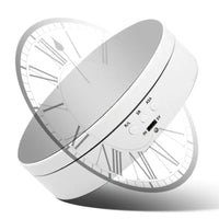 HKM-644947 Electric Rotating Display Stand with 3 Speeds for Jewelry and Photography, USB Rechargeable