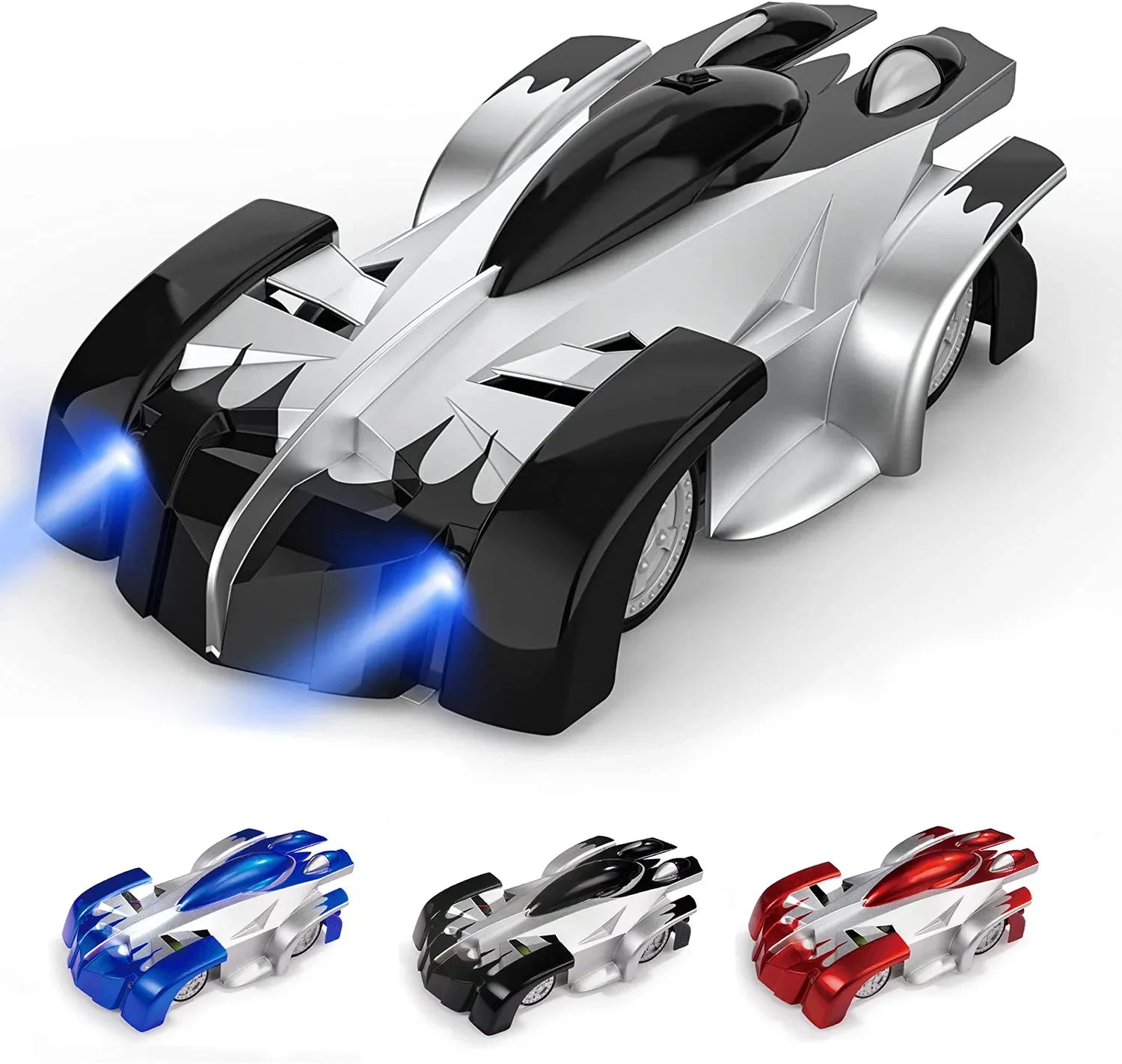 HKM-644947 Remote Control Wall-Climbing Stunt Car - 360° Rotating Drifting Vehicle for Indoor & Outdoor Fun