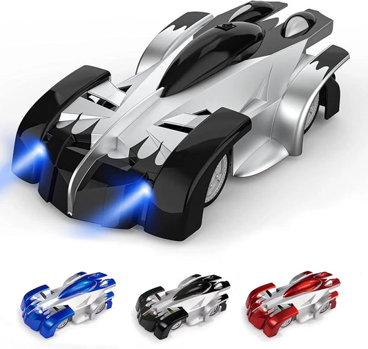 HKM-644947 Remote Control Wall-Climbing Stunt Car - 360° Rotating Drifting Vehicle for Indoor & Outdoor Fun