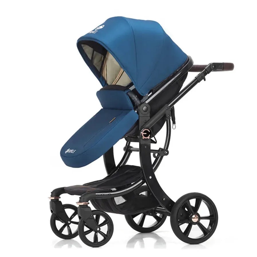 HKM-645139 Detachable Aluminium Folding Baby Stroller for Easy Portability and Comfort