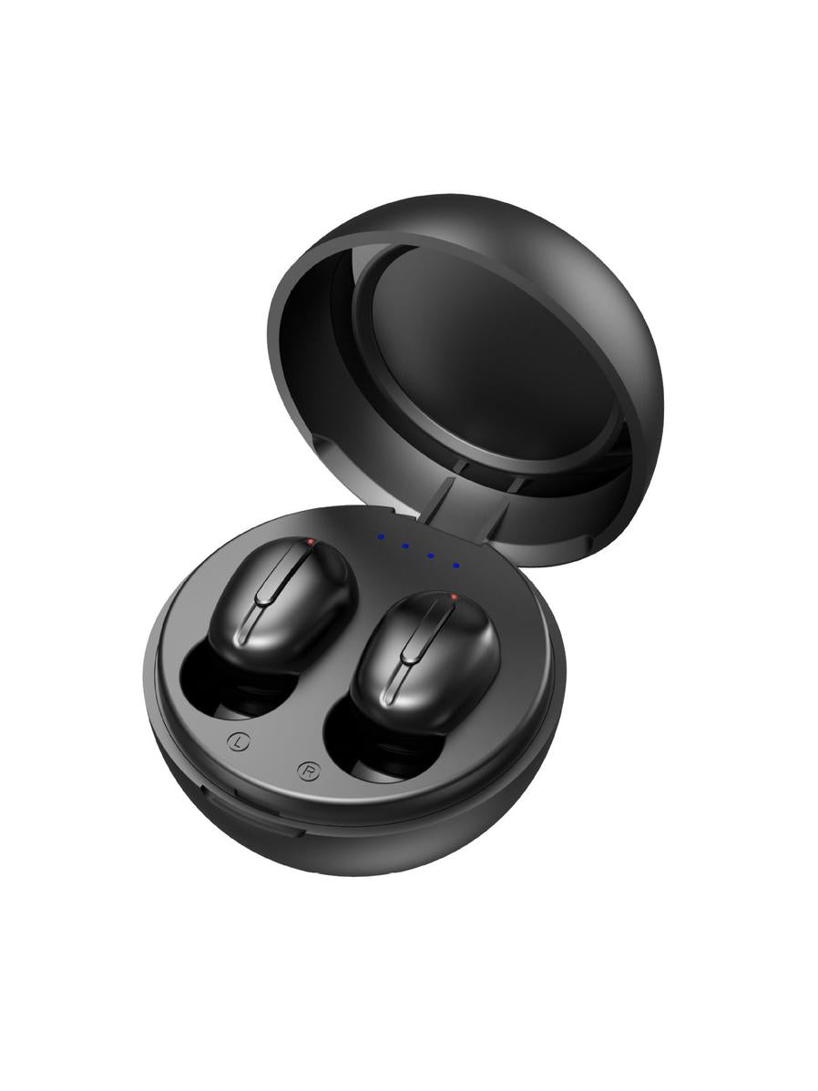 HKM-645139 In-ear Sports Stereo Bluetooth Headset - Wireless, 10m Range, Multi-Point Connection, Voice Control, Battery Display
