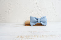 HKM-6452797 Double Layer Blue Pet Bow for Dogs ¨C Polyester Material, Multiple Sizes Available