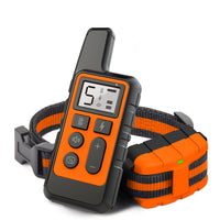 HKM-6453821 Waterproof Rechargeable Dog Training Collar with Remote Control and LCD Display, 500M Range