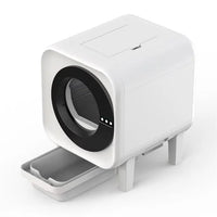 HKM-645395 Intelligent Automatic Cat Litter Box for Multicat Use – Eco-Friendly, Easy Clean Plastic Design