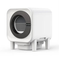 HKM-645395 Intelligent Automatic Cat Litter Box for Multicat Use – Eco-Friendly, Easy Clean Plastic Design