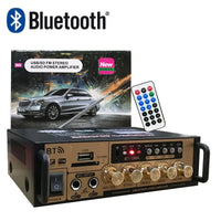 HKM-645459 Mini 12V Audio Power Amplifier with U Disk and Bluetooth Functionality