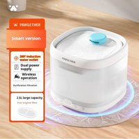 HKM-6456381 Automatic Cat Water Dispenser with Dual Wireless Modes and Filtration System