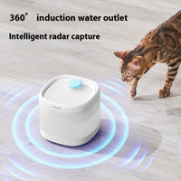 HKM-6456381 Automatic Cat Water Dispenser with Dual Wireless Modes and Filtration System