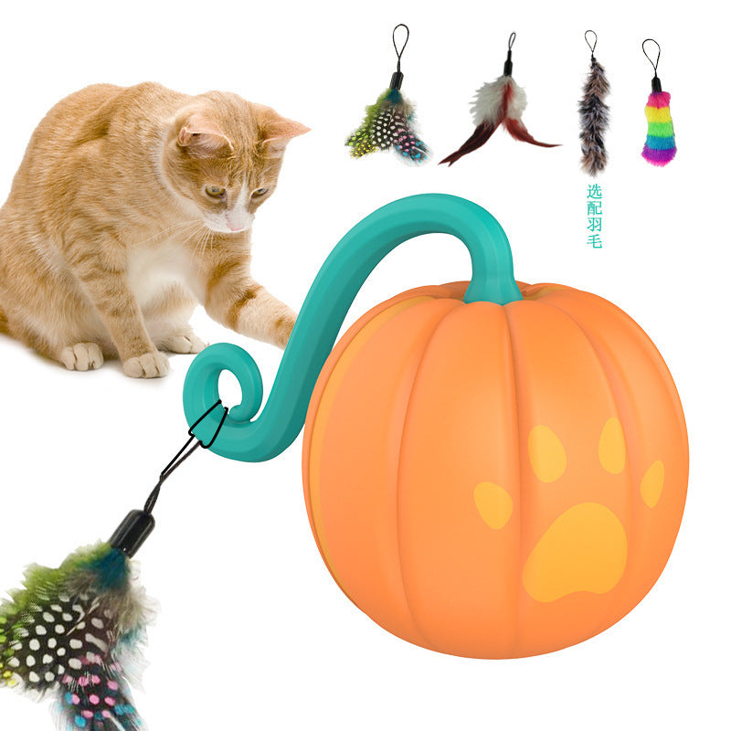 HKM-645715 Electric Cat Pets Toy Smart Funny Cat Luminous Ball Pet Products