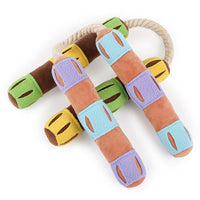 HKM-6457789 Interactive Dog Snuffle Toy for Foraging and Slow Feeding - Washable Plush Puzzle Mat