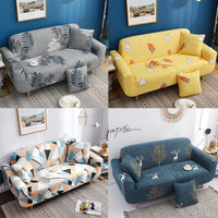 HKM-645907 Elastic All-Inclusive Sofa Cushion Cover – Modern Polyester Design in Various Colors and Sizes