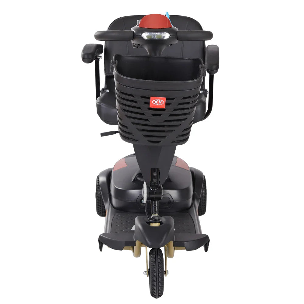 HKM-645971 All-Terrain 3-Wheel Electric Mobility Scooter with 10km/h Max Speed and 18KM Range