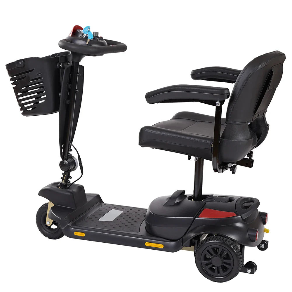 HKM-645971 All-Terrain 3-Wheel Electric Mobility Scooter with 10km/h Max Speed and 18KM Range