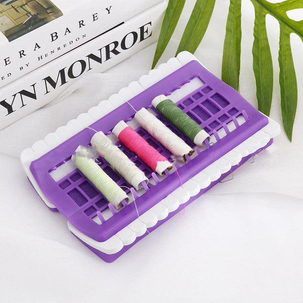 HKM-646099 Cross Stitch Needle Punching Device with Threading Box Kit for DIY Embroidery Projects