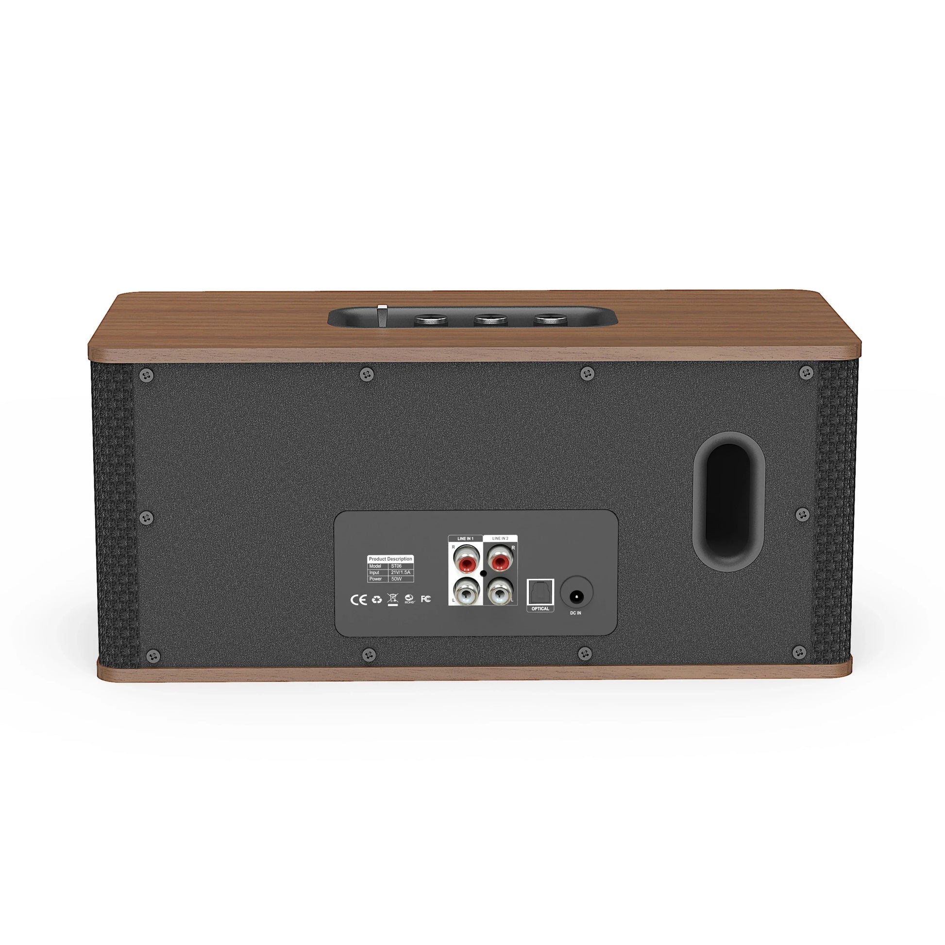 HKM-646099 HiFi Active Speakers with 2.0 Channel DSP Technology and Enhanced Bass for Desktop Use