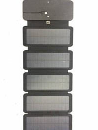 HKM-646163 Portable Solar Power Bank with Waterproof Design for Outdoor Mobile Phone Charging