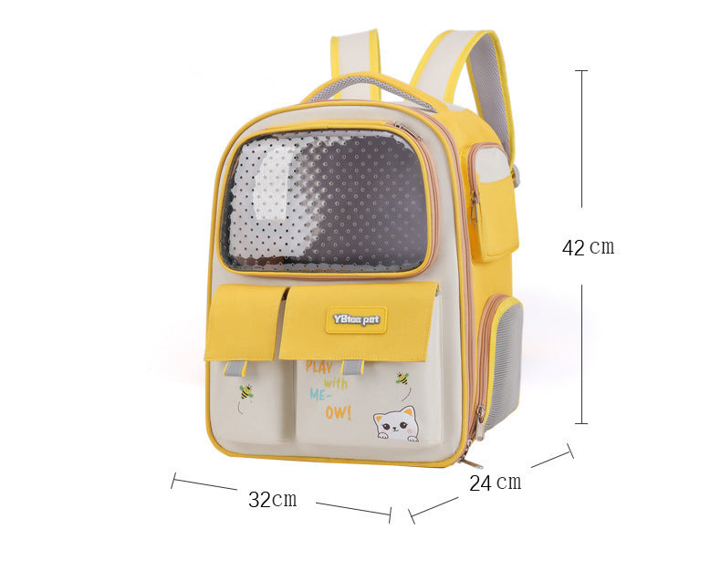 HKM-6462525 Large Capacity Breathable Cat Bag in Multiple Colors