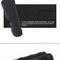 HKM-6462909 Dog Knee Support Strap for Injury Recovery and Prevention - Available in Black, Red, and Camouflage, Sizes S to XL