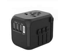 HKM-646291 6-Hole Conversion Plug with PC Shell and Phosphor Copper Conductor, Rated 5A and 100-250V