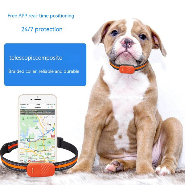 HKM-6464061 Real-time GPS Tracker for Pets - Waterproof Anti-Theft Device with SOS and History Tracking