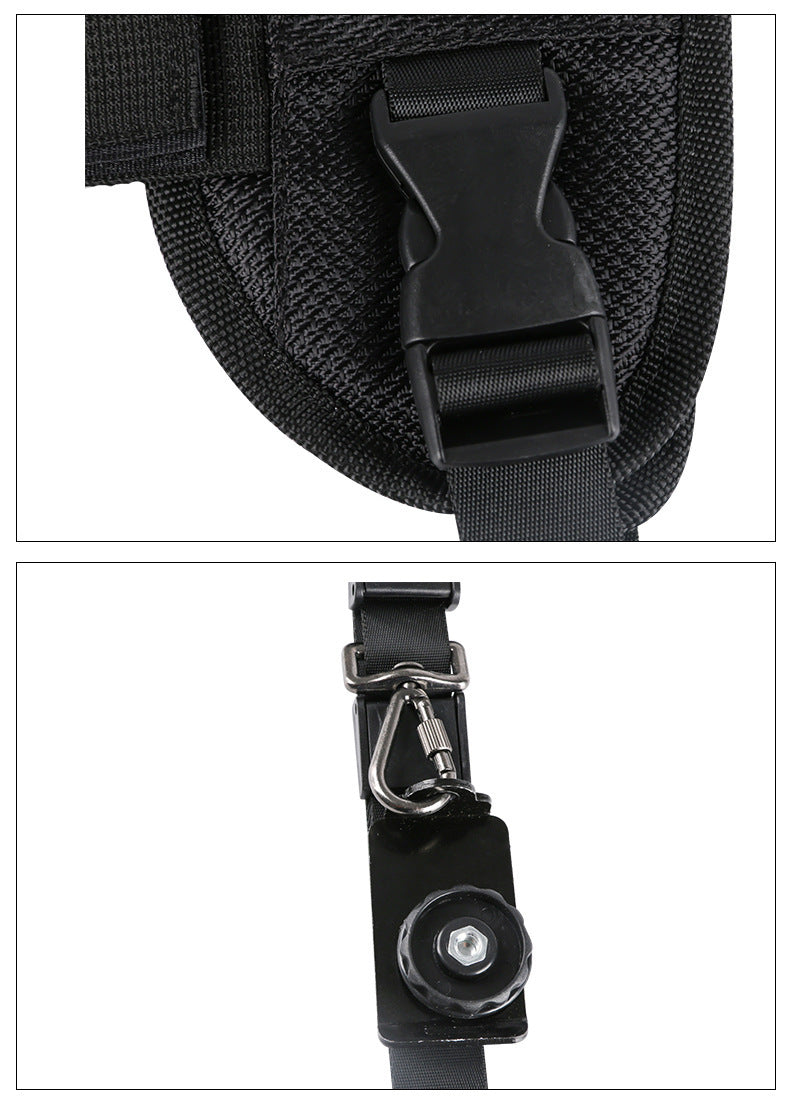 HKM-646483 K-Shaped Nylon Camera Hand Strap - Portable, Comfortable, Breathable Design
