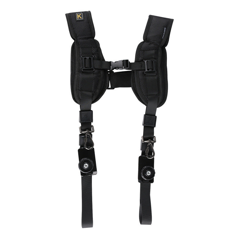 HKM-646483 K-Shaped Nylon Camera Hand Strap - Portable, Comfortable, Breathable Design