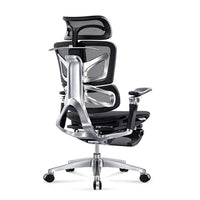 HKM-646547 Ergonomic Executive Chair with Butterfly Back Design and 7D Armrest, Featuring Footrest and Mesh Fabric
