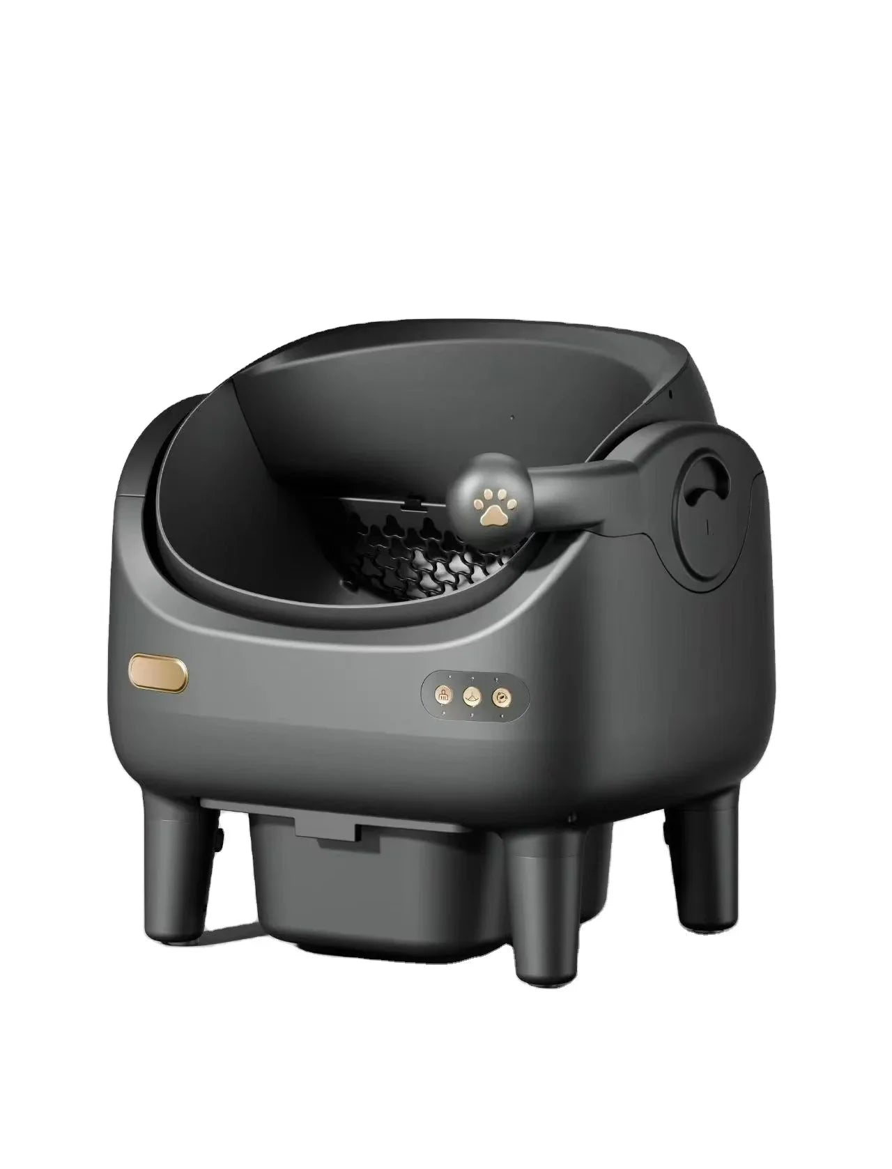 HKM-646547 Intelligent Automatic Cat Litter Box with ABS Material for Deodorization and Purification