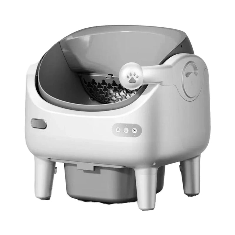 HKM-646547 Intelligent Automatic Cat Litter Box with ABS Material for Deodorization and Purification