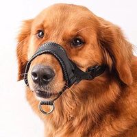 HKM-6465725 Adjustable Nylon Dog Mouth Cover for Anti-Barking and Anti-Biting, Drinkable and Breathable Design