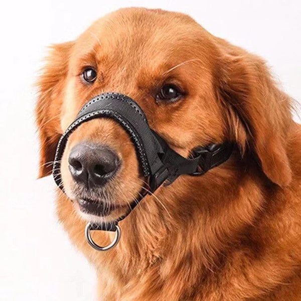 HKM-6465725 Adjustable Nylon Dog Mouth Cover for Anti-Barking and Anti-Biting, Drinkable and Breathable Design