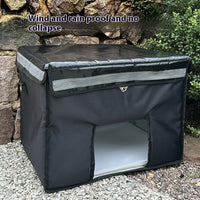 HKM-6466109 Waterproof Outdoor Cat Nest for All Seasons - XL Thickened Cat Bed with Stable Frame
