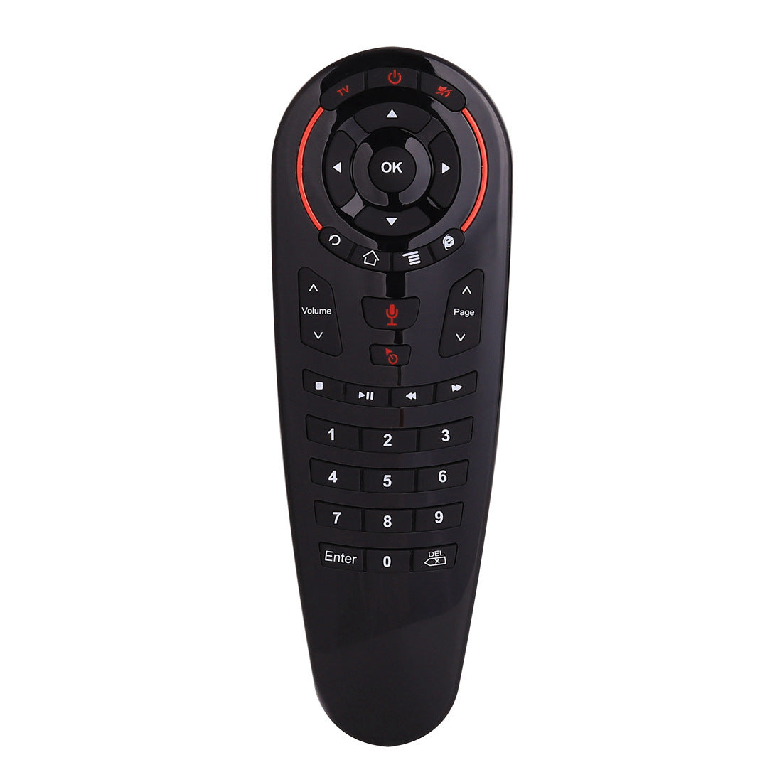 HKM-646611 Wireless Keyboard Remote Control with Air Mouse Functionality and Nano Receiver
