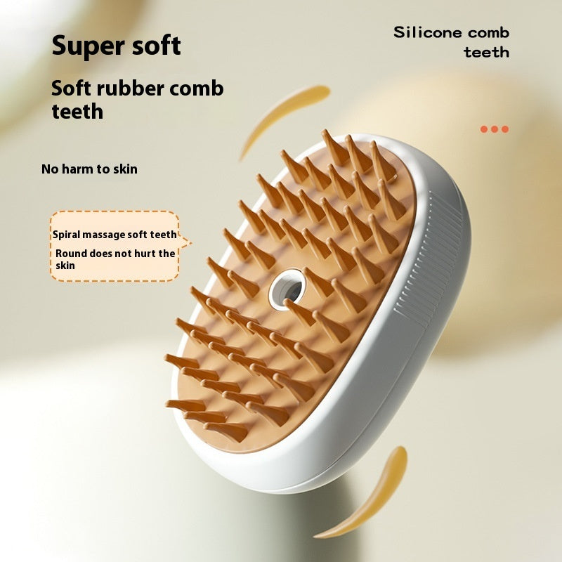 HKM-6467645 Electric Pet Hair Removal Comb for Dogs and Cats - ABS, 110mm x 70mm