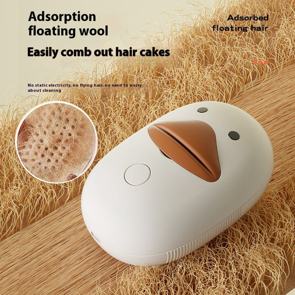 HKM-6467645 Electric Pet Hair Removal Comb for Dogs and Cats - ABS, 110mm x 70mm