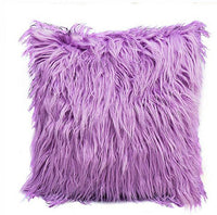HKM-646803 Plush Gradient Pillowcase in Various Colors - Soft, Skin-Friendly Cushion Cover for Home and Outdoor Use