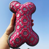 HKM-6471485 Durable Voice Bone Pet Toy - Bite Resistant Oxford Cloth Design