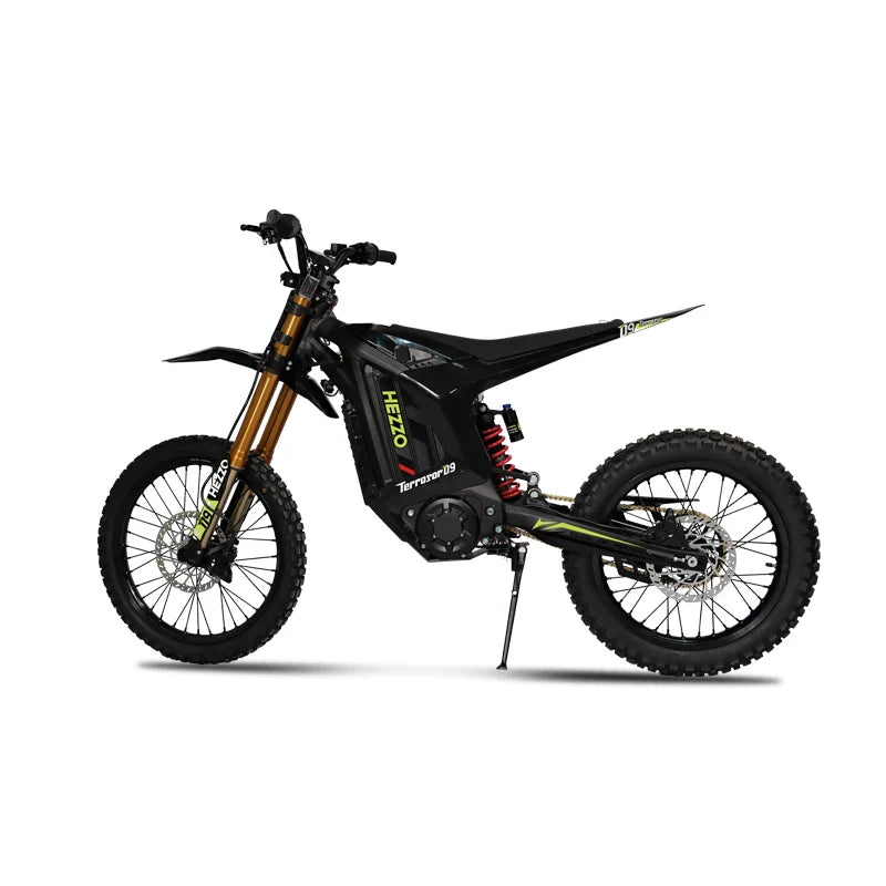 HKM-647187 72V 45Ah Electric Mountain Bike with 100KM/H Max Speed, Hydraulic Brakes, 150KM Range, Dual Batteries