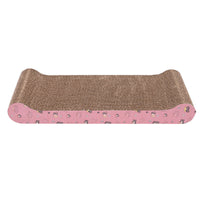 HKM-6471997 Corrugated Cat Scratch Pad with Catnip - Various Designs for Claw Sharpening