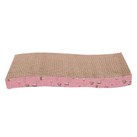 HKM-6471997 Corrugated Cat Scratch Pad with Catnip - Various Designs for Claw Sharpening