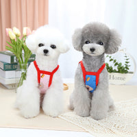 HKM-6472381 Red Riding Hood Bear Sling for Dogs - Comfortable Polyester Fabric, Multiple Sizes Available