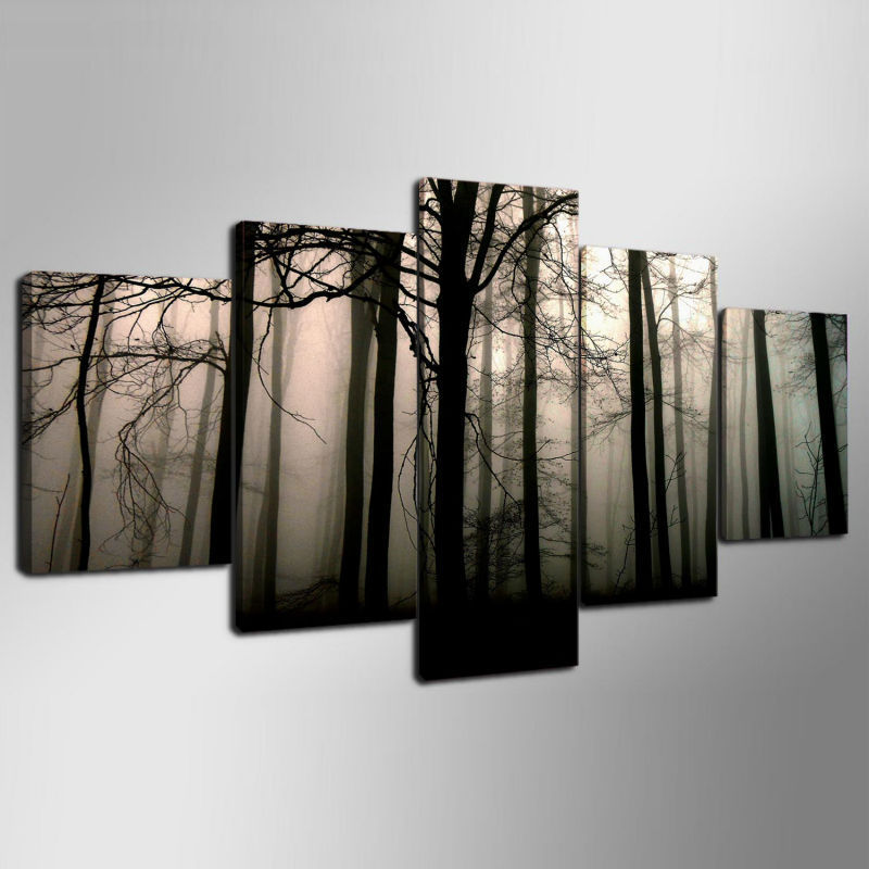 HKM-647251 Modern Decorative Oil Painting Set for Living Room Entrance - Multiple Sizes Available