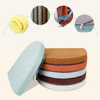 HKM-647315 Non-Slip Chenille U-Shaped Removable and Washable Dining Chair Cushion
