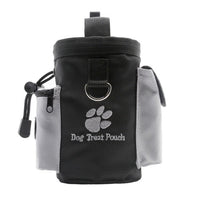 HKM-6474045 Pet Training Snack Bag with Dual Pockets and Adjustable Waist Strap for Convenient Outdoor Use